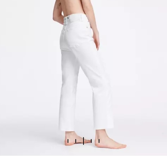 rag & bone Maya High-Rise Ankle Straight Jeans size 26 worn once - Picture 5 of 13
